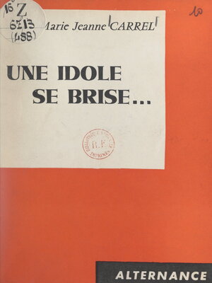 cover image of Une idole se brise...
